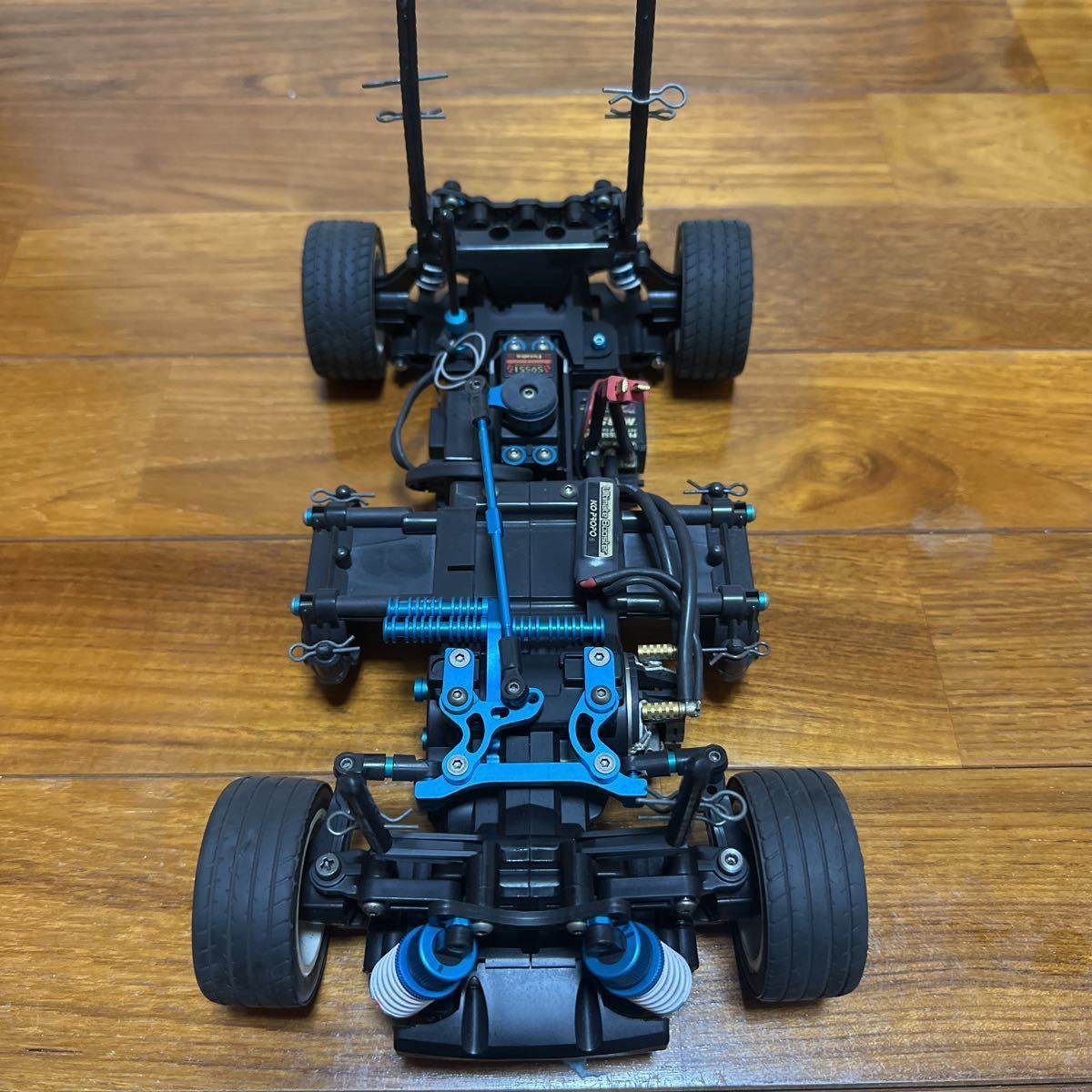 さ*こ様 田宮 タミヤ M03 PRO スペア付き Mシャーシ フルオプ Futaba