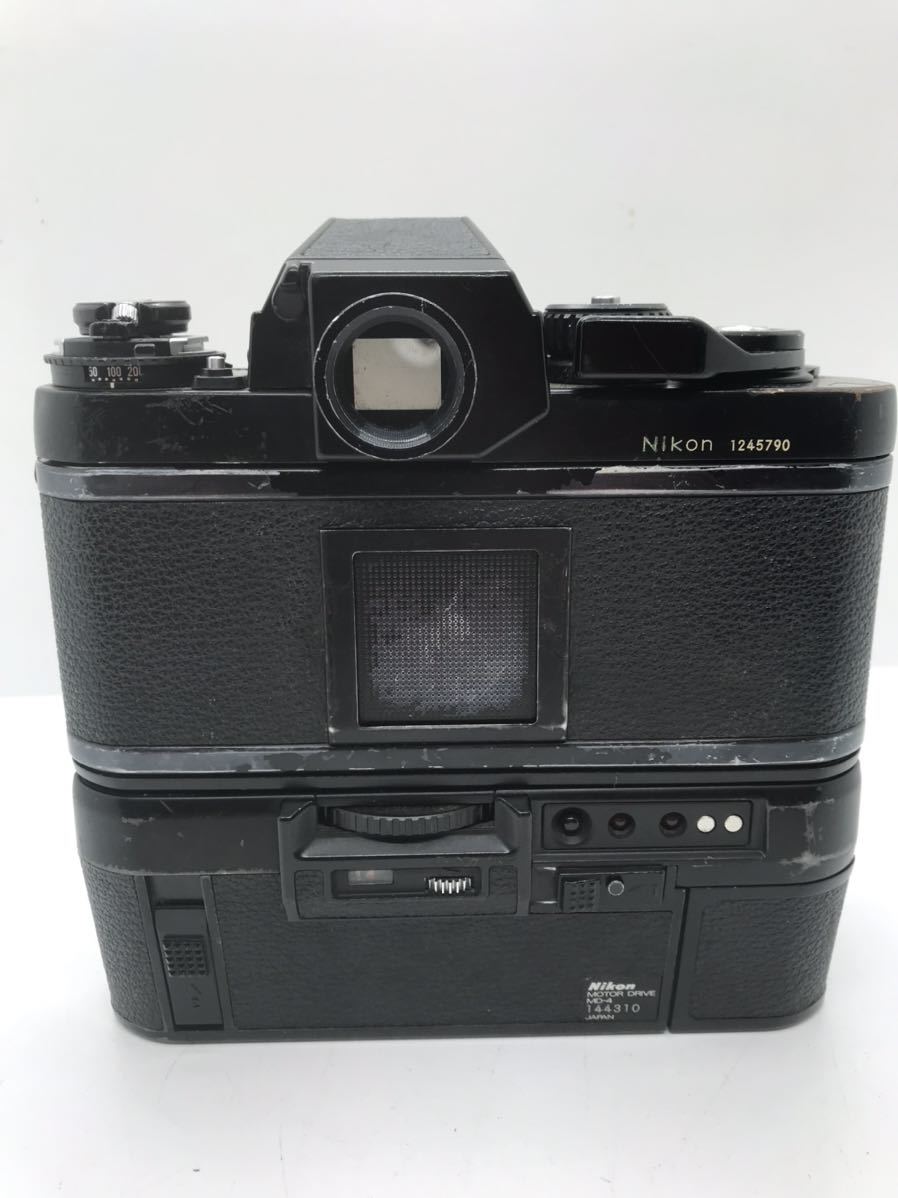 Nikon F3 モータードライブ MD-4 nikkor 55mm f2.8 Nikon F3 モーター