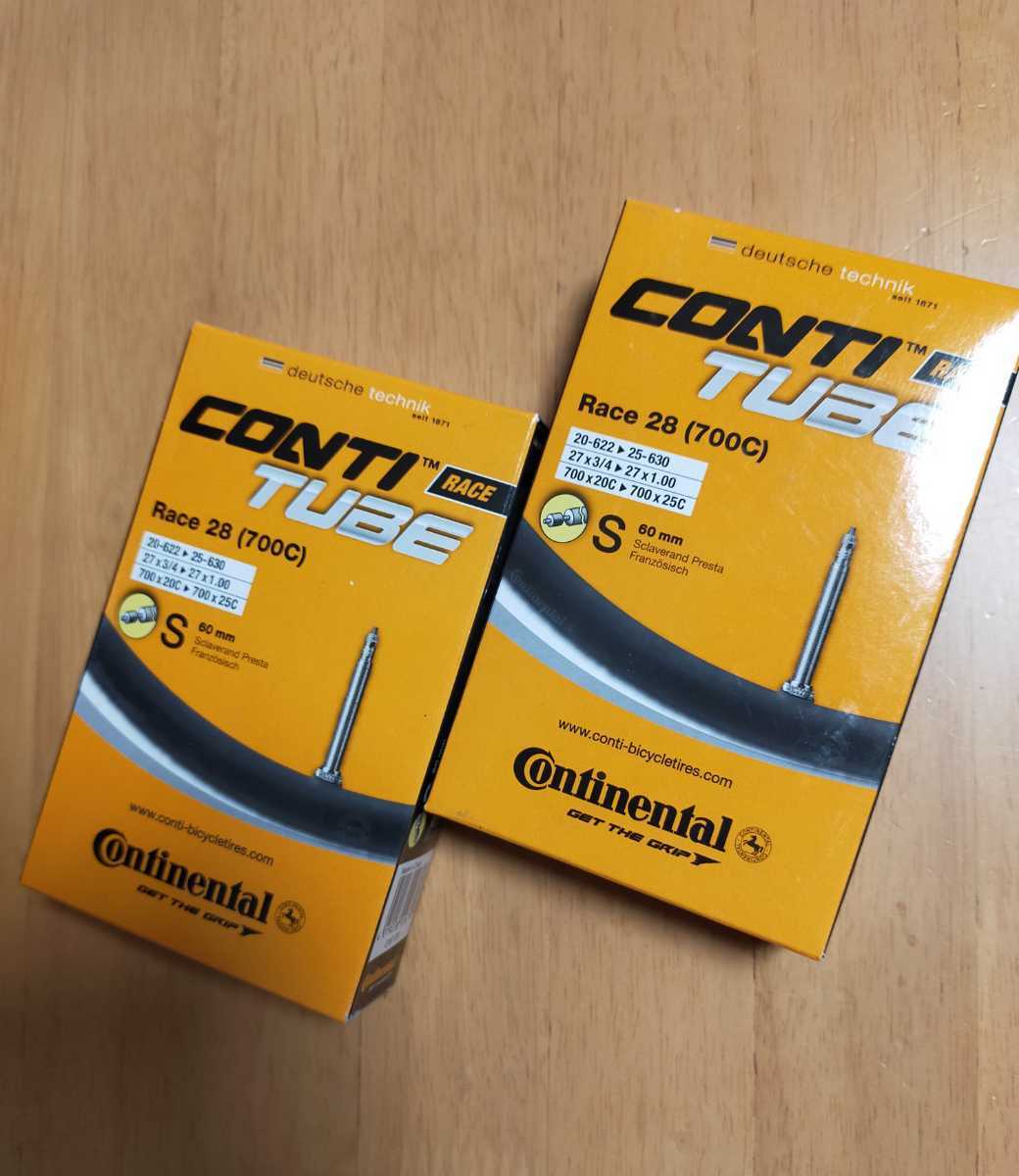 Continental Race 28 700 X 20 25c Binnenbanden Voor Fietsen  Verpakking Van 3 Stuks Presta 60 Mm Lang Ventiel 2593960093