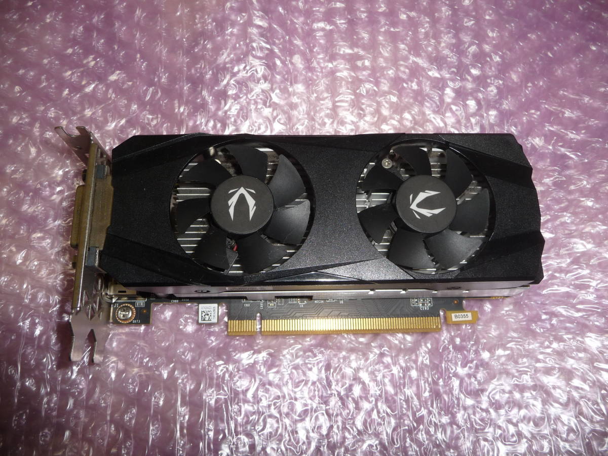 グラフィックボード ZOTAC GAMING GeForce GTX 1650 LP 4GB 128Bit GDDR5