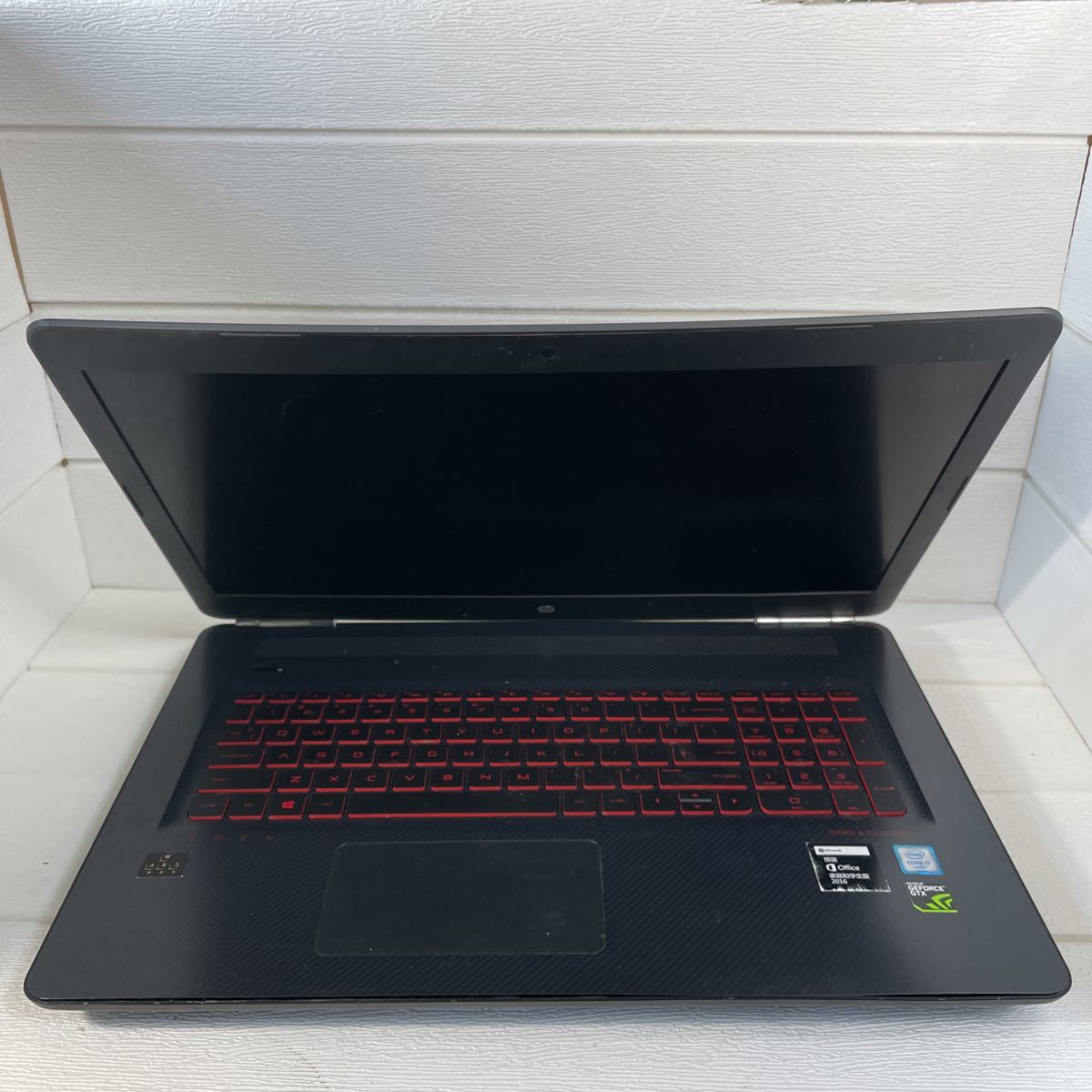 No.480 極美品　ジャンク品扱い　送料無料　HP TPN-Q174 S i7-第6世代 GeForceGTX