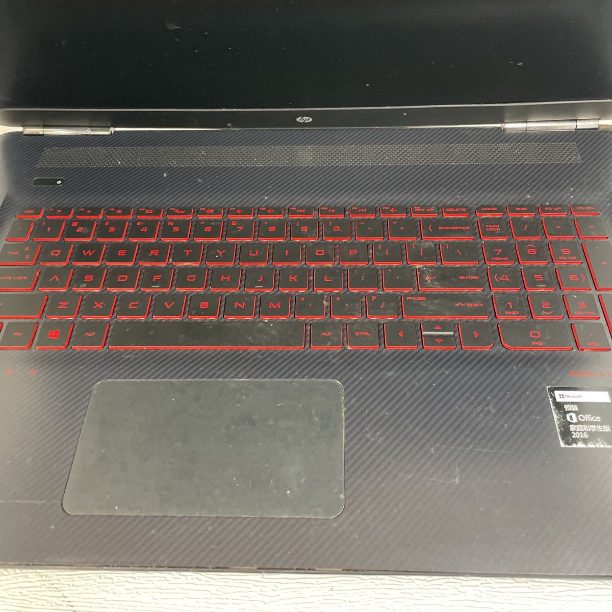 No.480 極美品　ジャンク品扱い　送料無料　HP TPN-Q174 S i7-第6世代 GeForceGTX