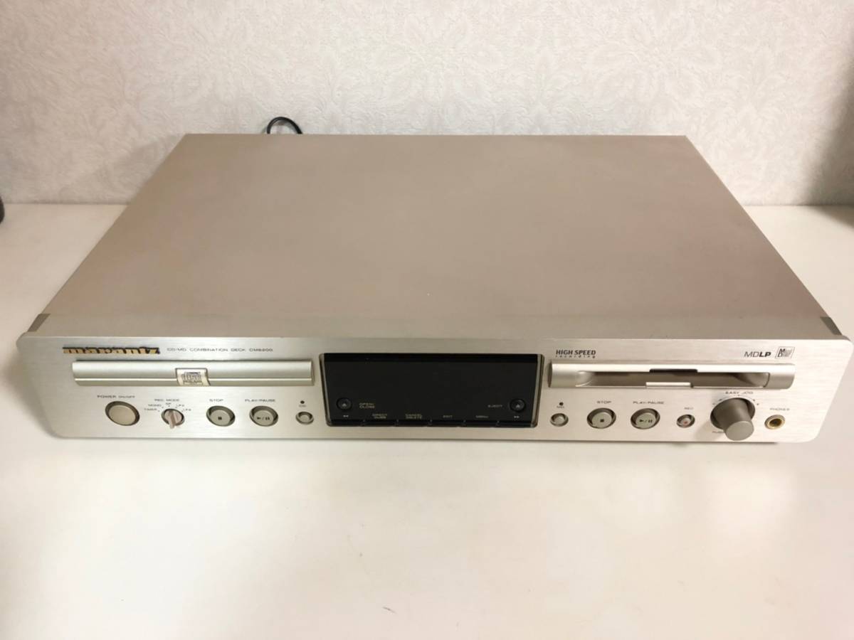 ジャンク品】Marantz CM6200 CD/MDデッキ Cmarantz