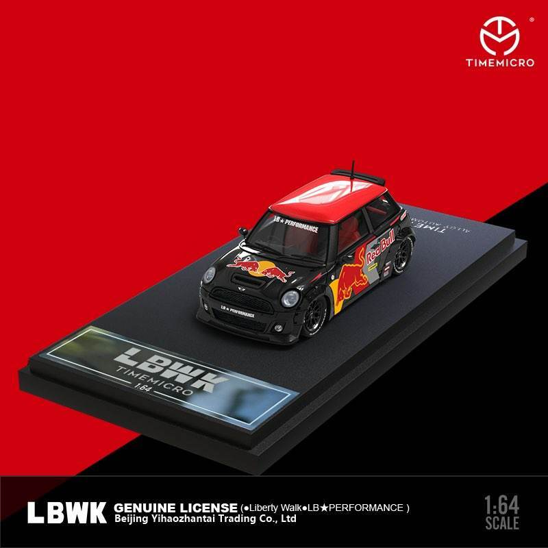 1/64 Time Micro ミニクーパー LBWK レッドブル仕様