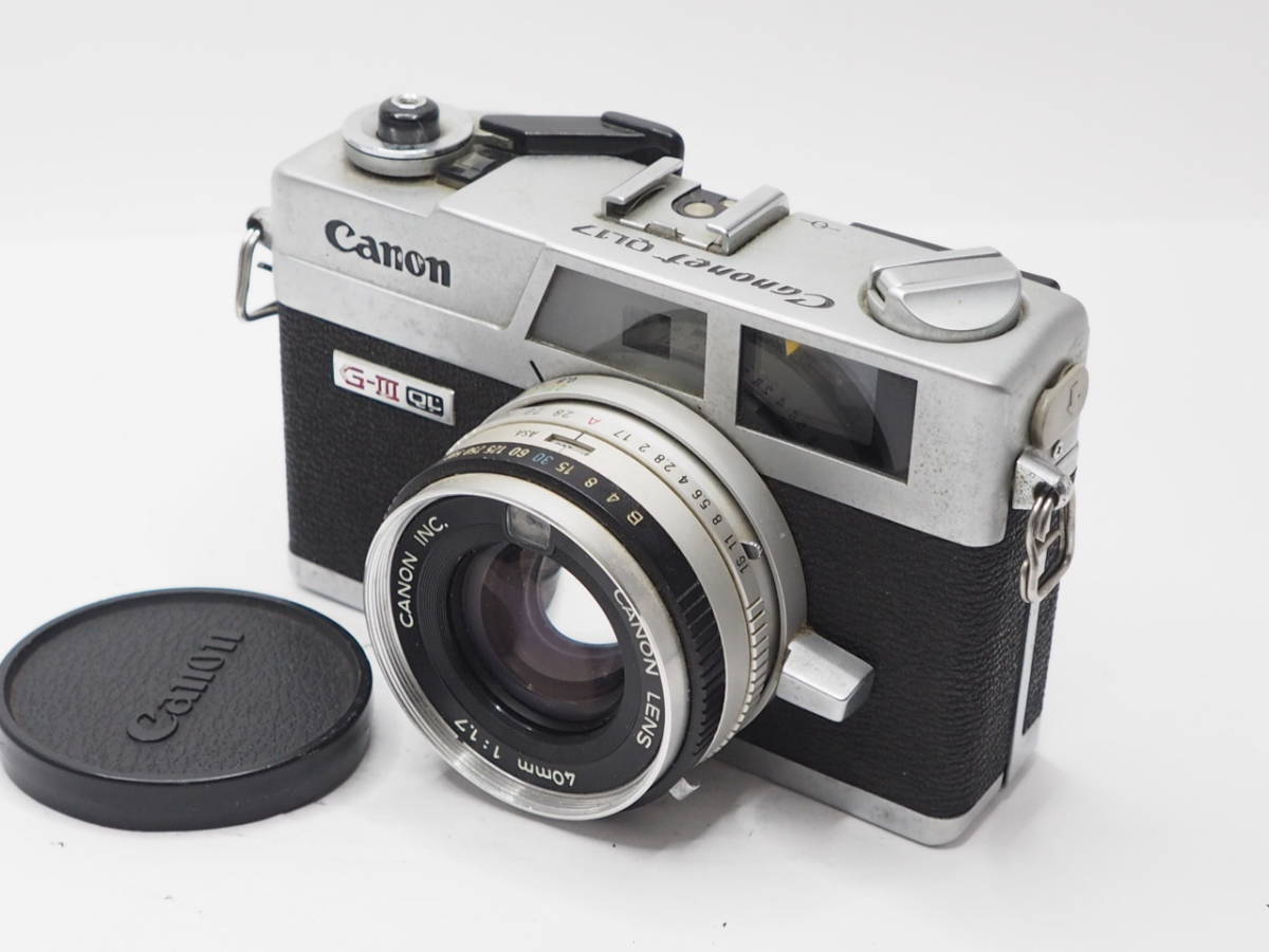 Canon G-III QL レンジファインダーカメラ　値下げあり ☆訳あり大特価☆CANON キヤノン Canonet QL17 G-III #B664 CANON QL17 G-