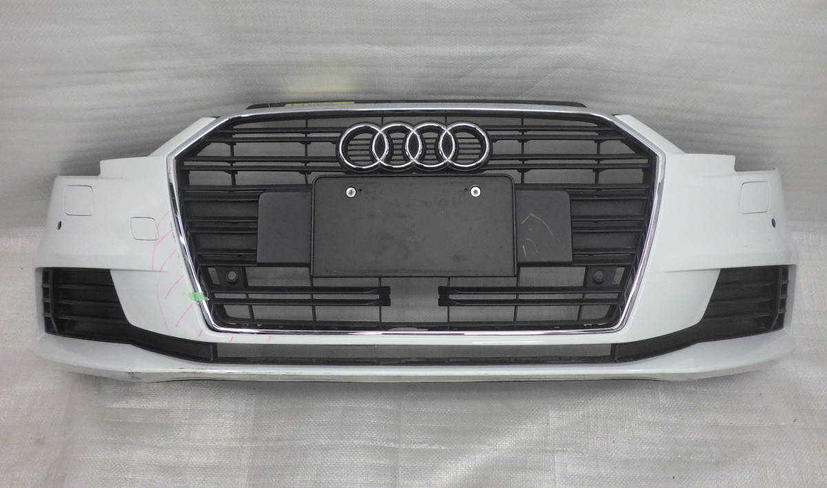 8V系 後期 A3 純正フロントバンパー グリル アウディ
