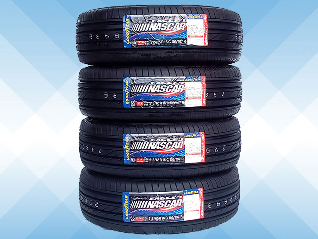 215/65R16 109/107R RWL GOODYEAR グッドイヤー ナスカー EAGLE #1 NASCAR 23年製 正規品 4本送料税込 68，800より 1