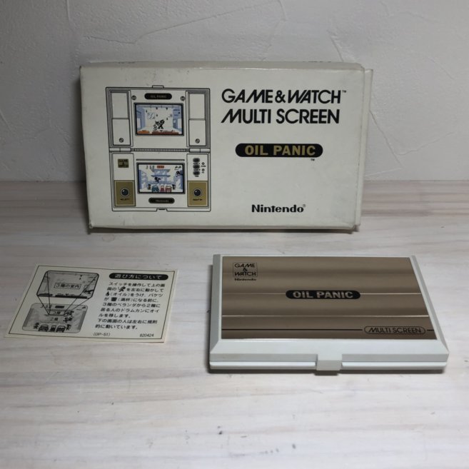 ジャンク ゲームウォッチ GAME&WATCH オイルパニック OIL PANIC 【公式