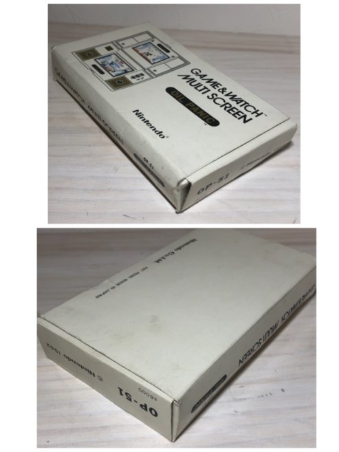 【ジャンク品】『オイルパニック』任天堂 ゲームウォッチ 箱・説明書付属 ジャンク ゲームウォッチ GAME&WATCH オイルパニック OIL PANIC 【公式