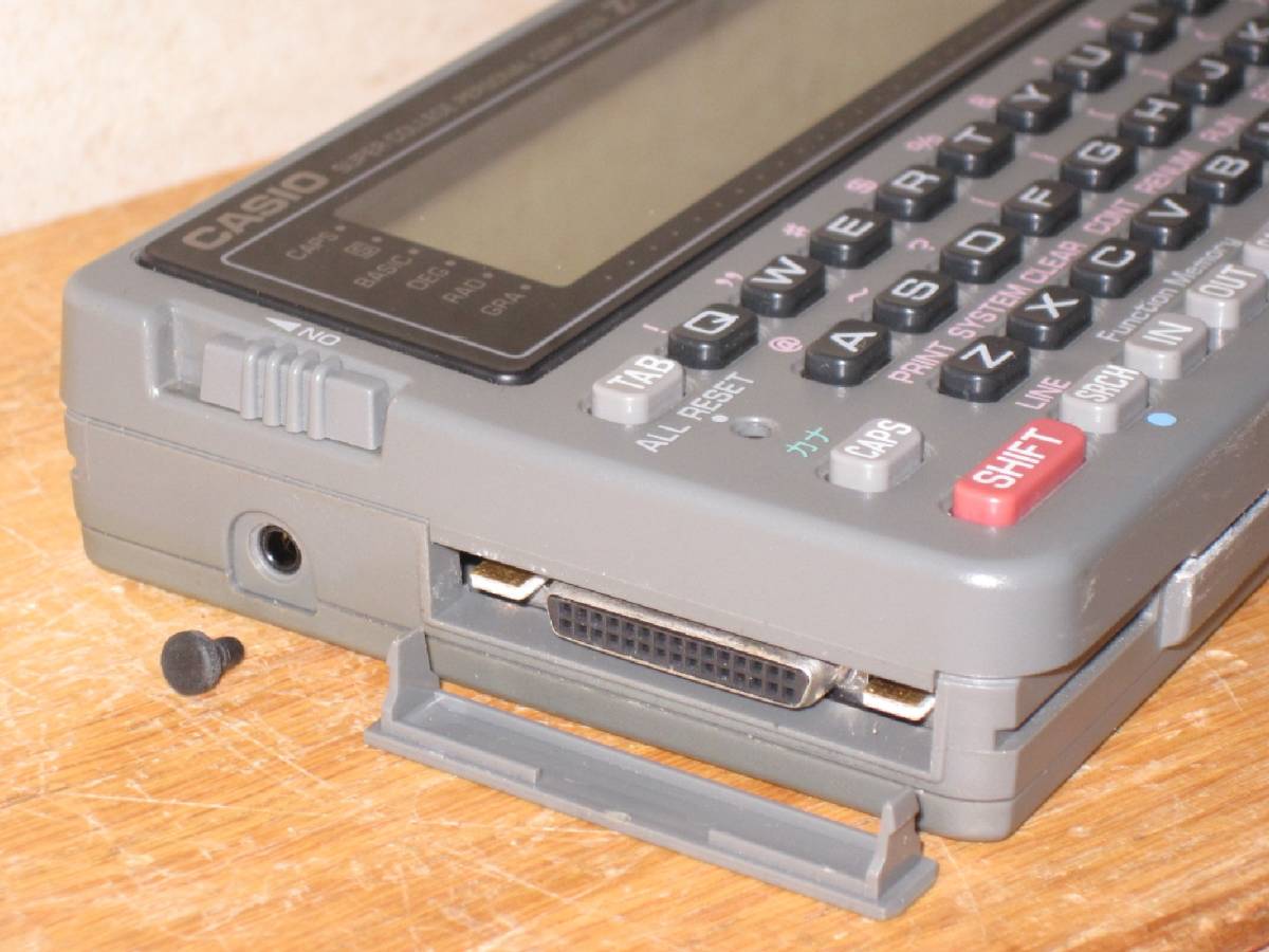 通電確認済み CASIO スーパーカレッジ Z-1 本体のみ ポケコン(ポケット
