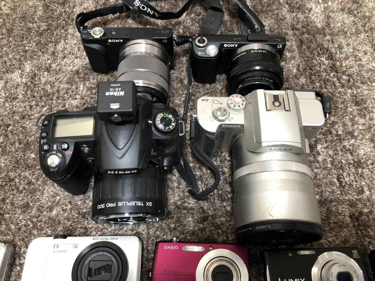 デジカメ大量まとめ SONY NEX-5N/NEX-3N Panasonic Nikon CASIO