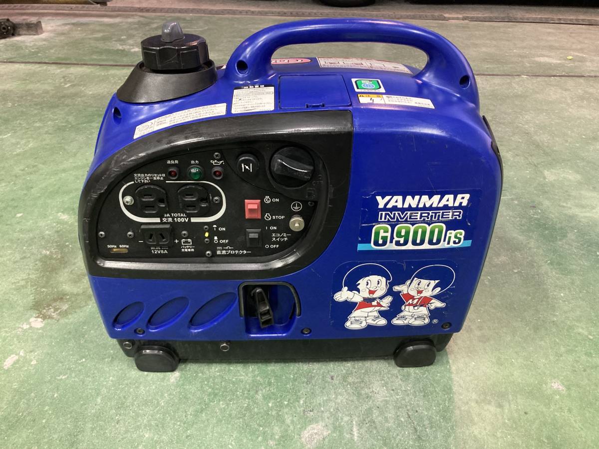 YANMAR G900is インバーター発電機 YAMAHA EF900is サーキット、災害