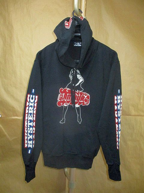 ヒステリックグラマー HYSTERIC GLAMOUR VIXENGIRL プリント パーカー