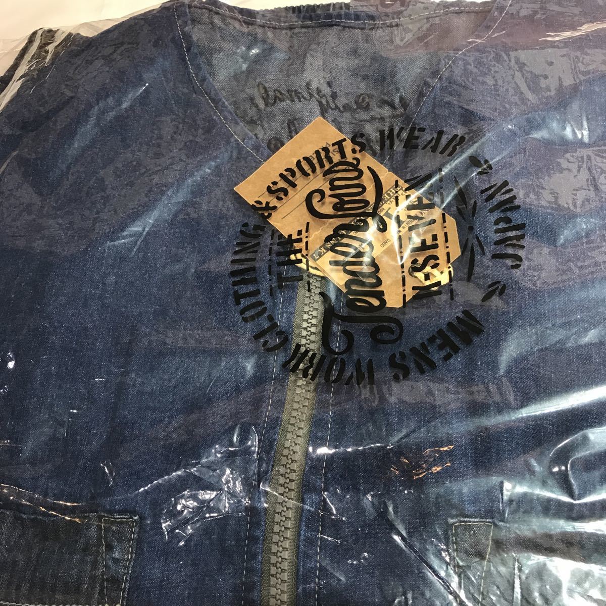 TENDERLOIN DENIM MA-1 DABO L INDIGO TENDERLOIN MA-1 DENIM Lの ダボ