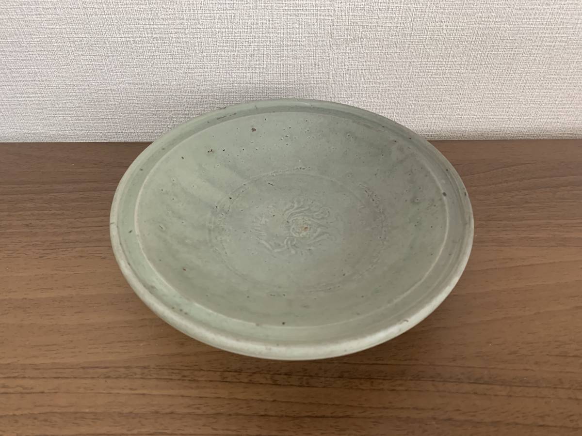李朝 韓国美術 高麗 朝鮮美術 青磁 皿 高麗青磁 時代物 小盤 青瓷 汝窯
