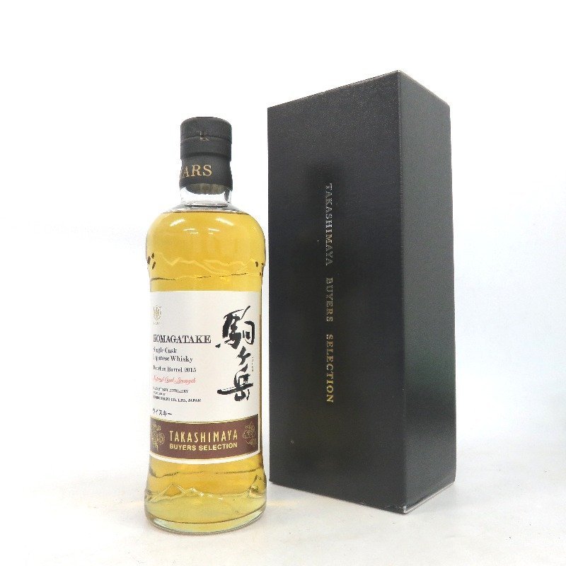 ウイスキー 本坊酒造 駒ヶ岳 シングルカスク バーボンバレル 2015