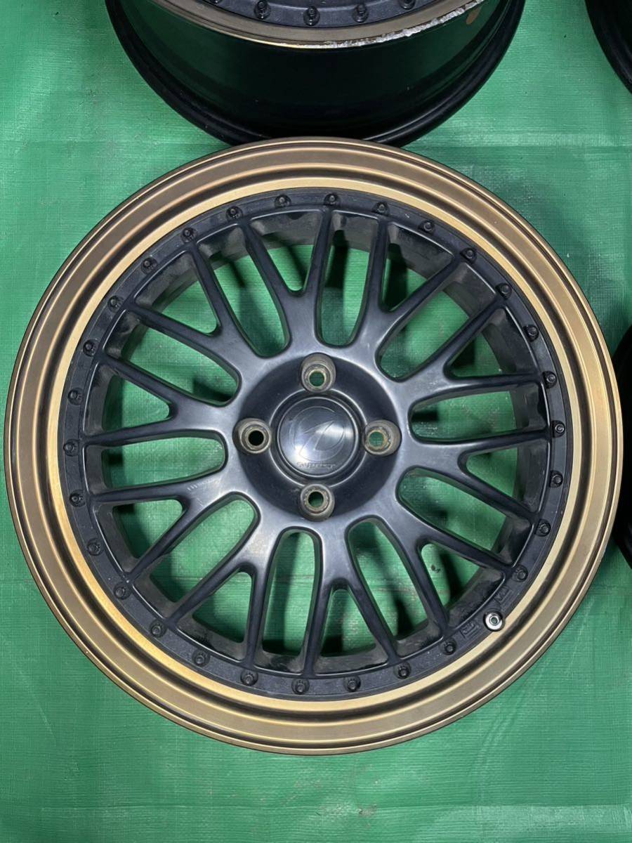 売り切り！WREST ヴァレスト コンパックSR 17インチ 4穴 PCD100 6.5J + 