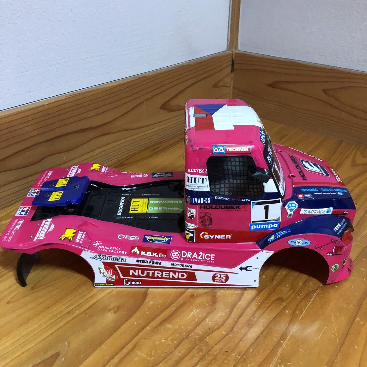 TAMIYA タミヤ レーシングトラック 1/14RC BUGGYRA FAT FOX ボディ