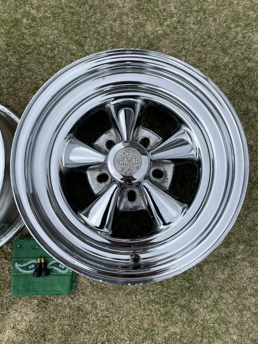 ★送料全国無料 CRAGAR クレーガー 15×7J アメ車 サプリウム シボレー エルカミーノ インパラ アストロ シェビーバン ムーンアイズ レカラ クレーガー 15インチ ホイール タイヤ、ホイール 15インチ」(タイヤ、ホイール クレーガー」(15インチ)(ホイール)の