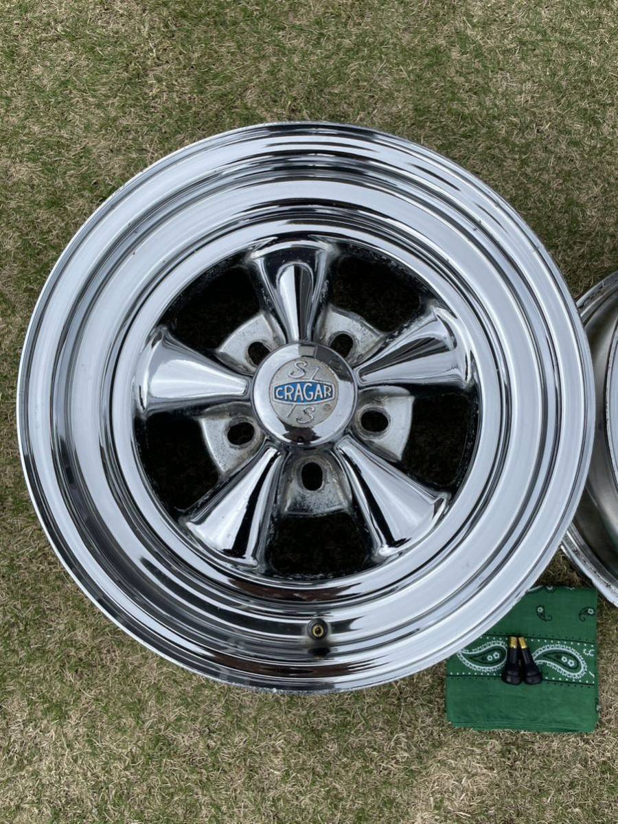 ★送料全国無料 CRAGAR クレーガー 15×7J アメ車 サプリウム シボレー エルカミーノ インパラ アストロ シェビーバン ムーンアイズ レカラ クレーガー 15インチ ホイール タイヤ、ホイール 15インチ」(タイヤ、ホイール クレーガー」(15インチ)(ホイール)の