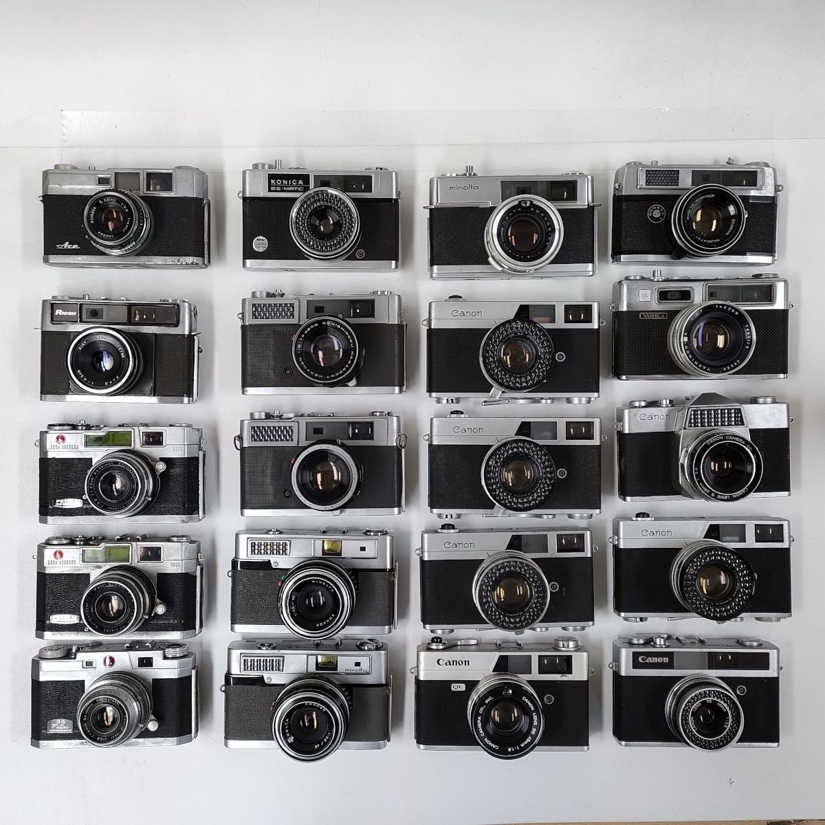☆レンジファインダーなど☆PETRI/YASHICA/FUJICA/minolta/Canon