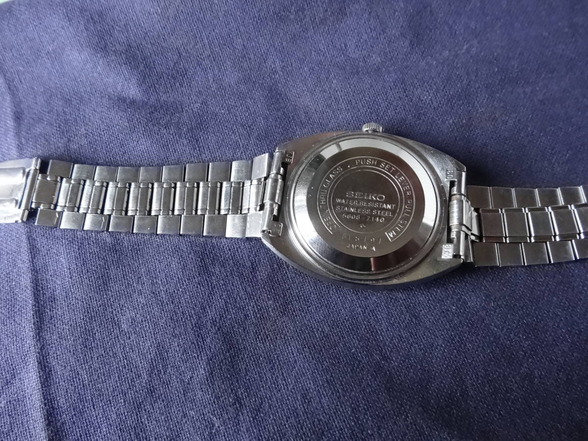 セイコーロードマチック 5606-7140 CF0703975 △ SEIKO