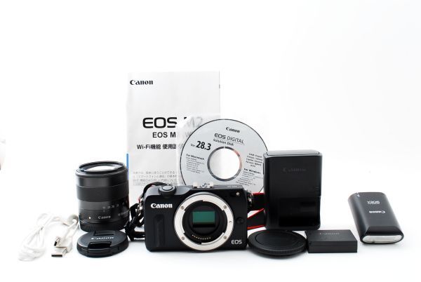 12357☆実用品☆ キャノン Canon EOS M2 + EF-M 18-55mm レンズキット