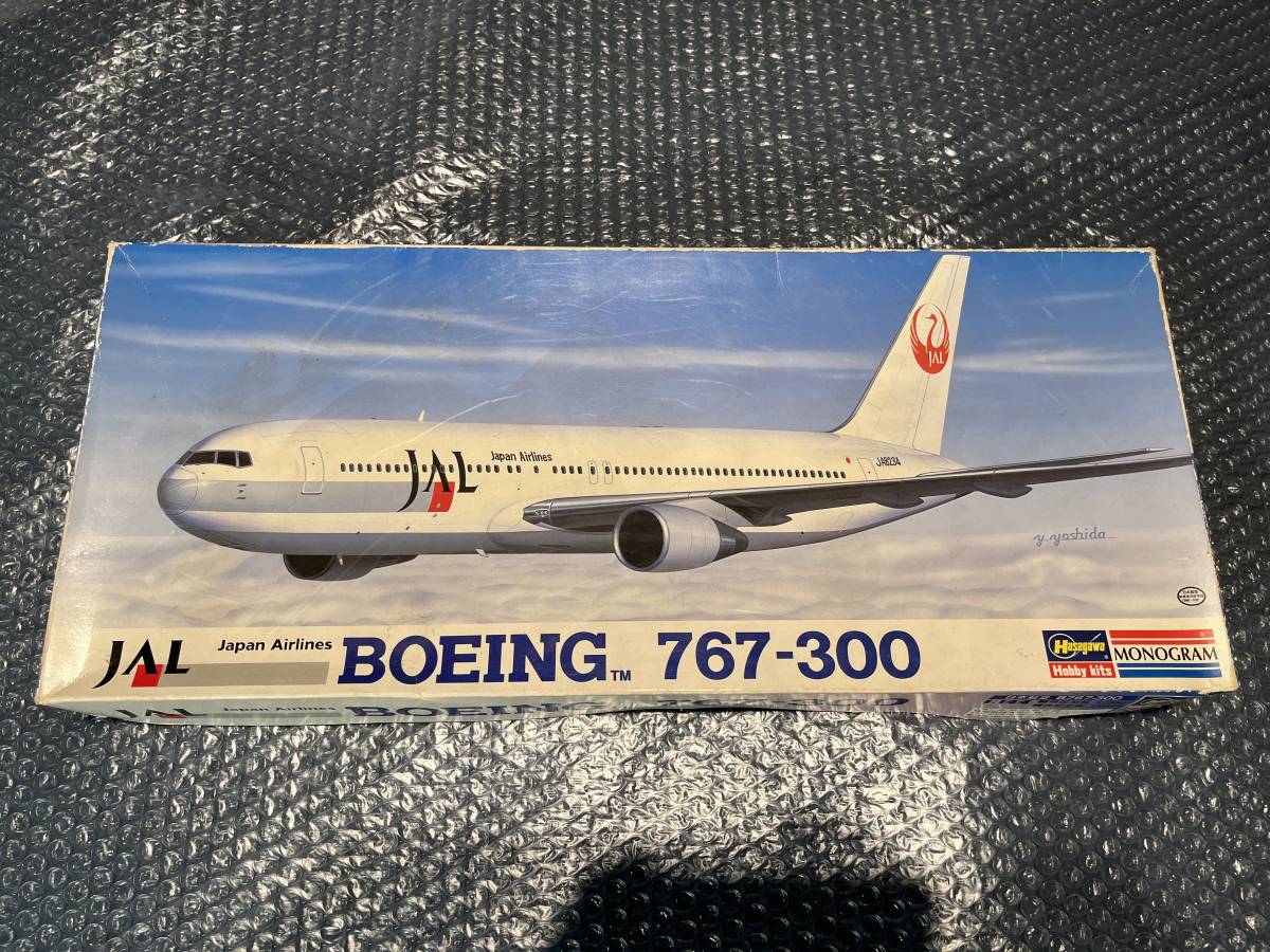 希少 BOEING 767-300 1/144 プラモデル JAL 日本航空 ハセガワ