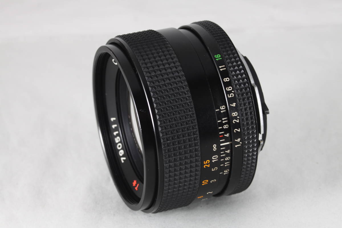 ☆超極上美観☆ CONTAX Planar 50mm F1.4 MMJ Carl Zeiss ☆完動品