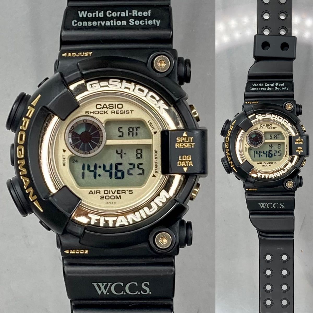 極美品G-SHOCK DW-8201WC-9T FROGMAN フロッグマン WCCS世界 極美品G-SHOCK DW-8201WC-9T FROGMAN フロッグマン WCCS世界