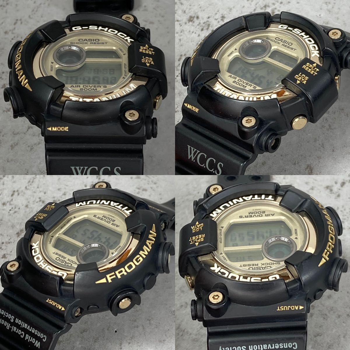 極美品G-SHOCK DW-8201WC-9T FROGMAN フロッグマン WCCS世界 極美品G-SHOCK DW-8201WC-9T FROGMAN フロッグマン WCCS世界