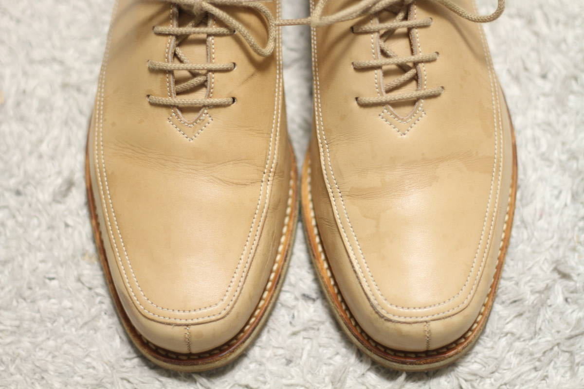 レア】John Lobb PARIS カジュアル レザーシューズ FISTRAL 6.5E 