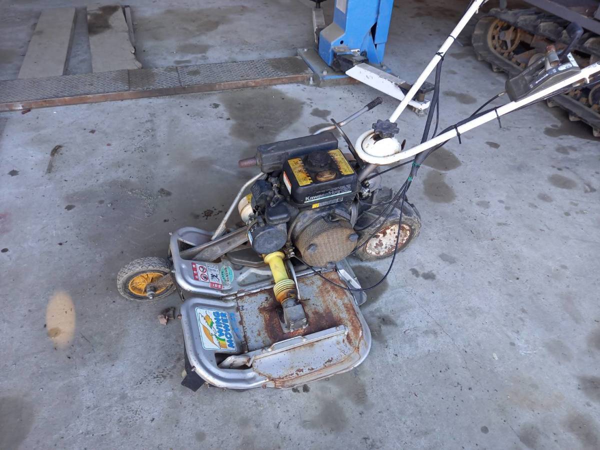 動作確認済み　イセキ　カワサキエンジン　ロータリーモア　ウイングモア　WM604AW ISEKI　オーレック　キョーリツ