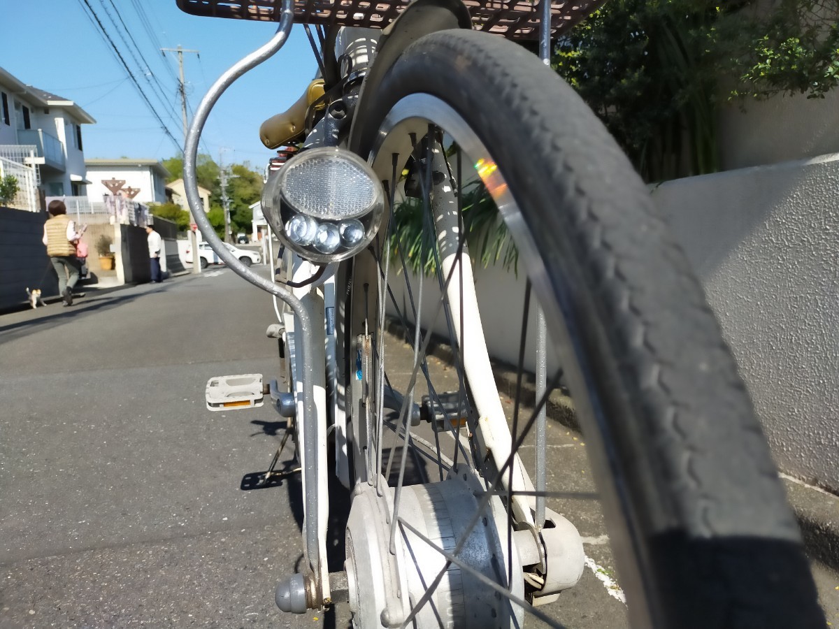 SANYO電動アシスト自転車(ジャンク) SANYO 電動自転車 エネループ