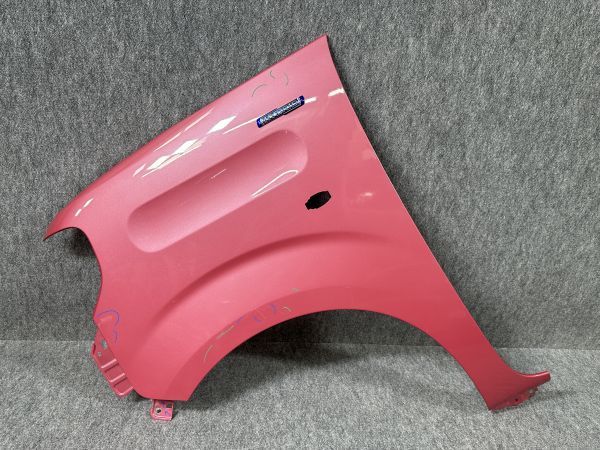17554 変形凹凸なし スペーシア MK53S 純正 左フェンダー LH ウインカー穴 57711-79R00 チアフルピンクメタリック ZYT 塗装用