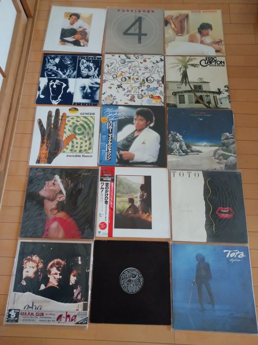 洋楽ロック名盤LPレコード30枚セットー