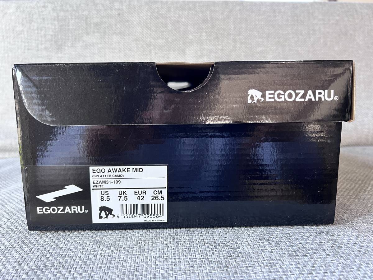 EGOZARU エゴザル EGO AWAKE MID バスケットシューズ 26.5cm EZAM31 