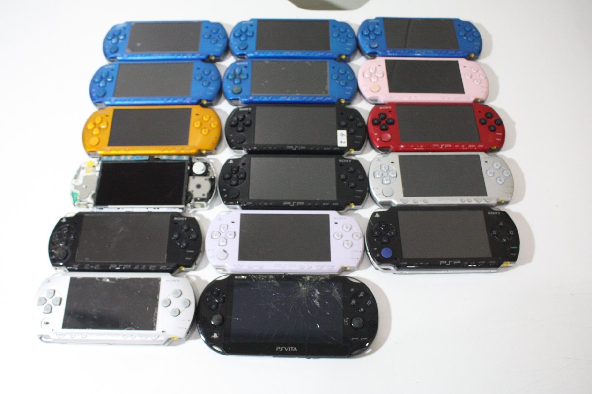 PSP 2000 3000 4個セット SONY ジャンク品 - ジャンク品 PSP本体 