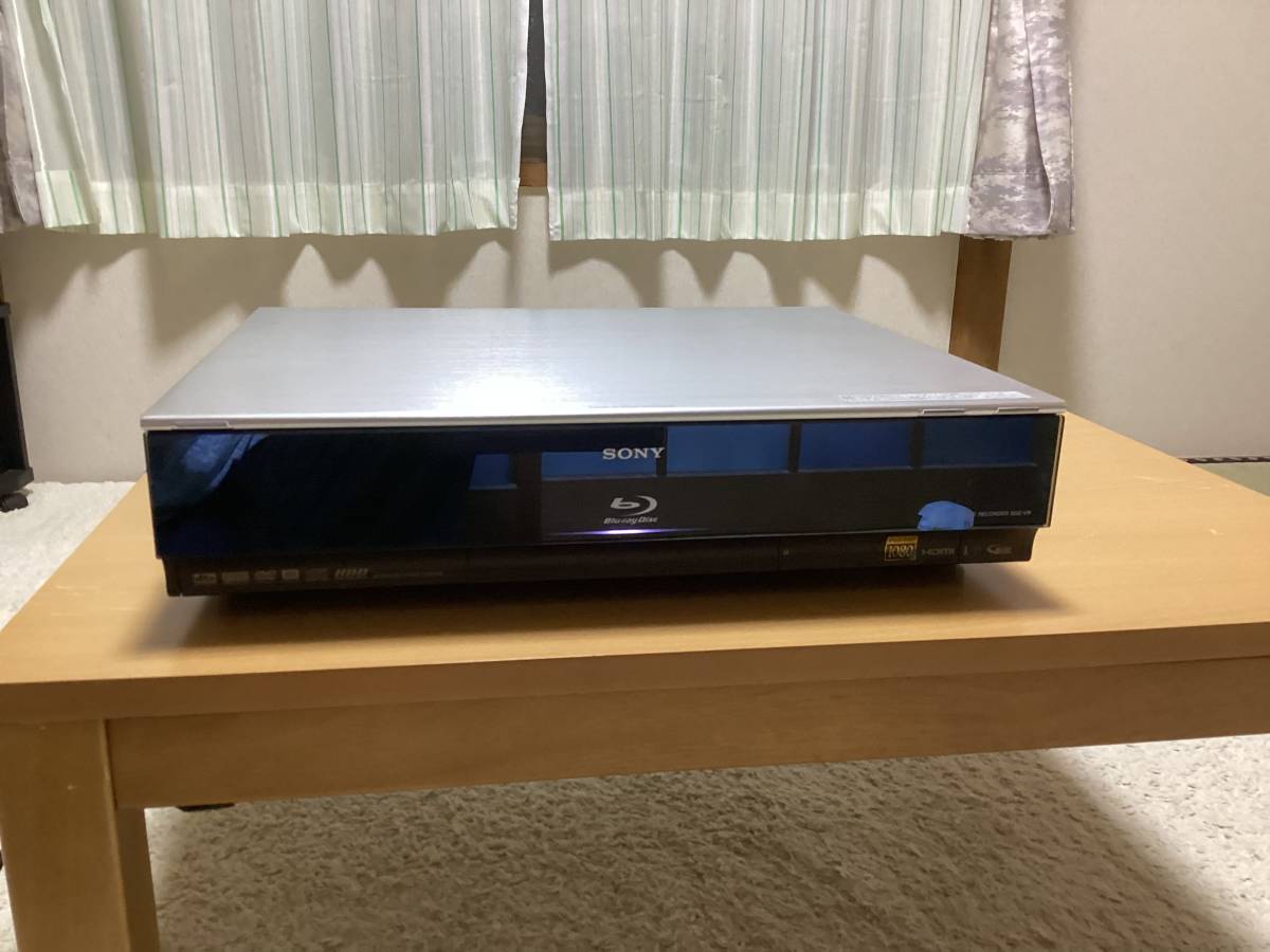 SONY「BDZ-V9」HDD 500GB ダブルチューナー搭載機 ソニー、Wチューナ