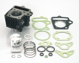 ☆キタコ・６V75ccライトボアアップKIT　シリンダー黒新品　　シャリーダックス　ゴリラ　スーパーカブに　
