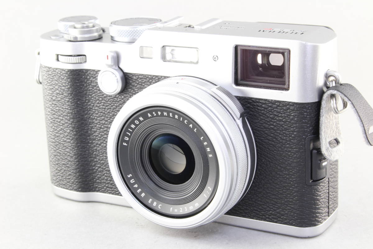 AB+ (良品) FUJIFILM 富士フィルム X100F シルバー ショット数1259回