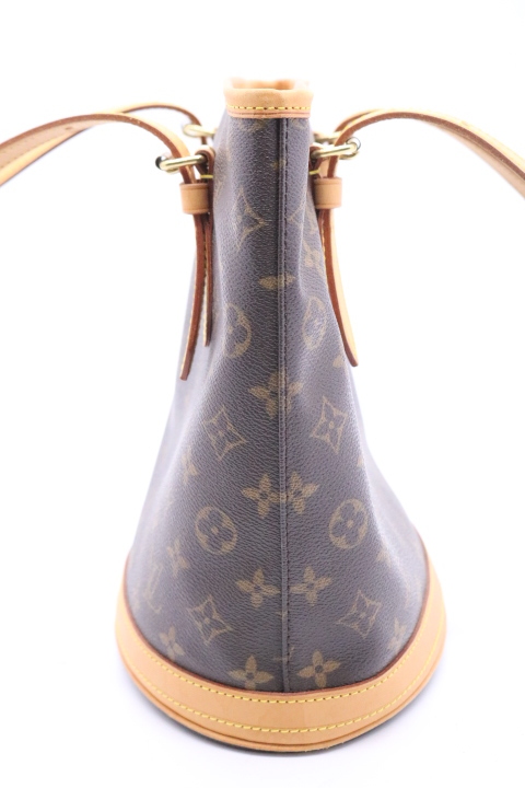【ト石】 ☆美品☆ LOUIS VUITTON ルイヴィトン プチ バケットPM トートバッグ M42238 ポーチ付き モノグラム EA500EWH25 モノグラム VUITTON LOUIS M5899H ルイヴィトン ショルダー