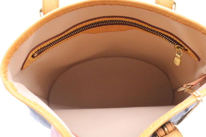 【ト石】 ☆美品☆ LOUIS VUITTON ルイヴィトン プチ バケットPM トートバッグ M42238 ポーチ付き モノグラム EA500EWH25 モノグラム VUITTON LOUIS M5899H ルイヴィトン ショルダー