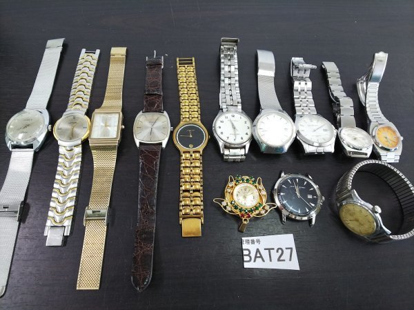 BAT27 ジャンク品 腕時計 ユニセックス おまとめ13点 JUSTY LANCEL
