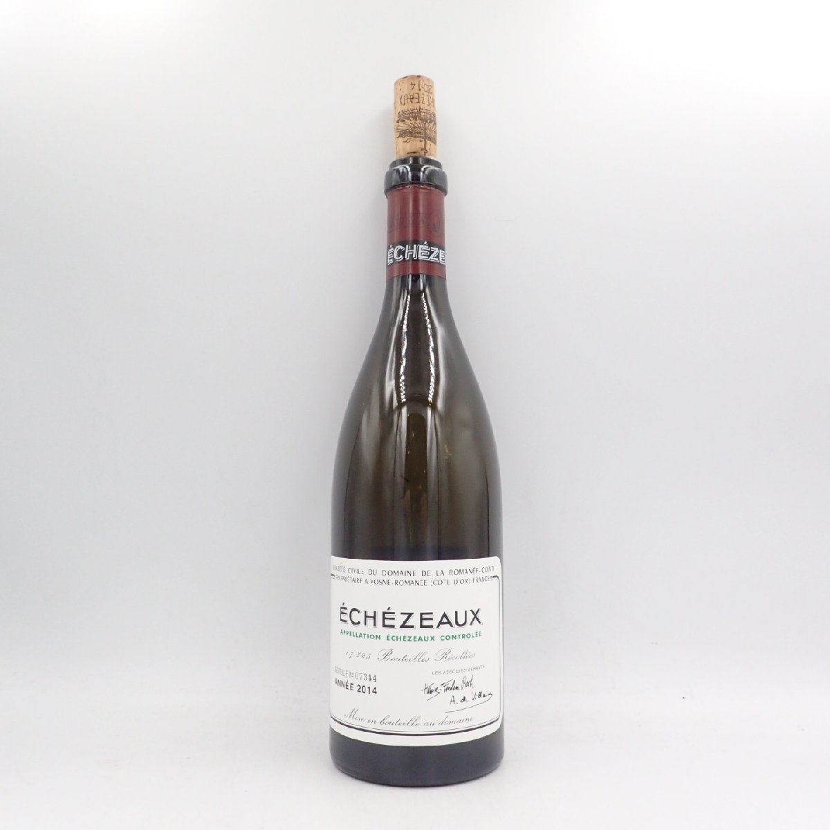 DRC エシェゾー 2014 750ml 空き瓶 ECHEZEAUX【K】 エシェゾー DRC 0