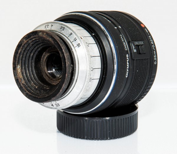 Kodak Six-20 BROWNIE MODEL CのレンズをM42マウント仕様に改造【M42マウントレンズ】【改造レンズ】