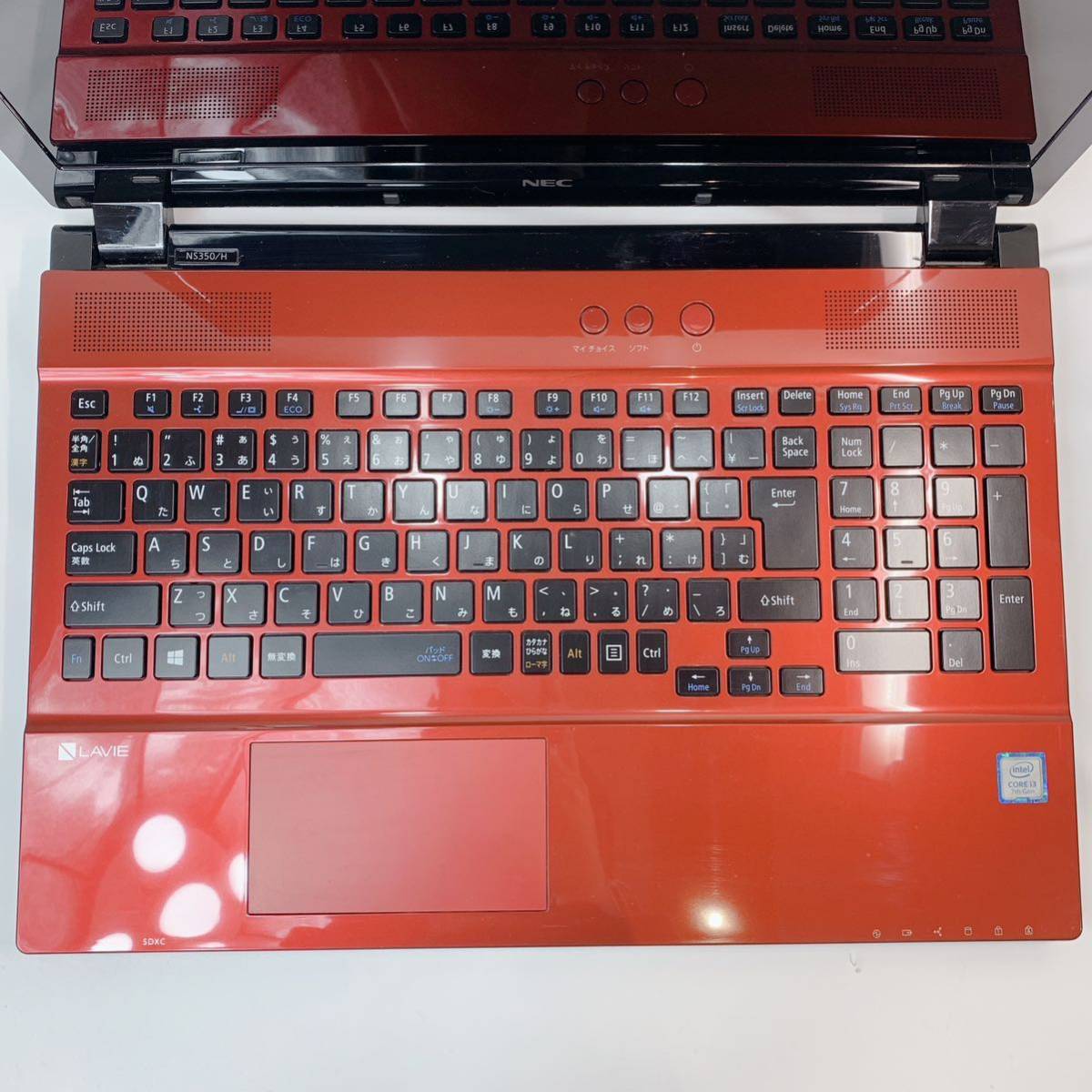 すぐ使える カメラつき NEC赤レッドノートパソコン Windows10 【公式通販】