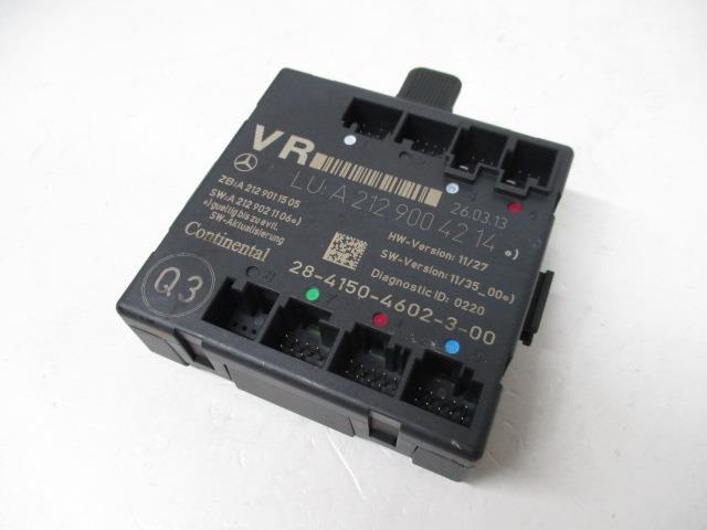 25年 ベンツ SLK200 R172 DBA-172448 (15)右ドアコンピューター A2129004214 162307 4185
