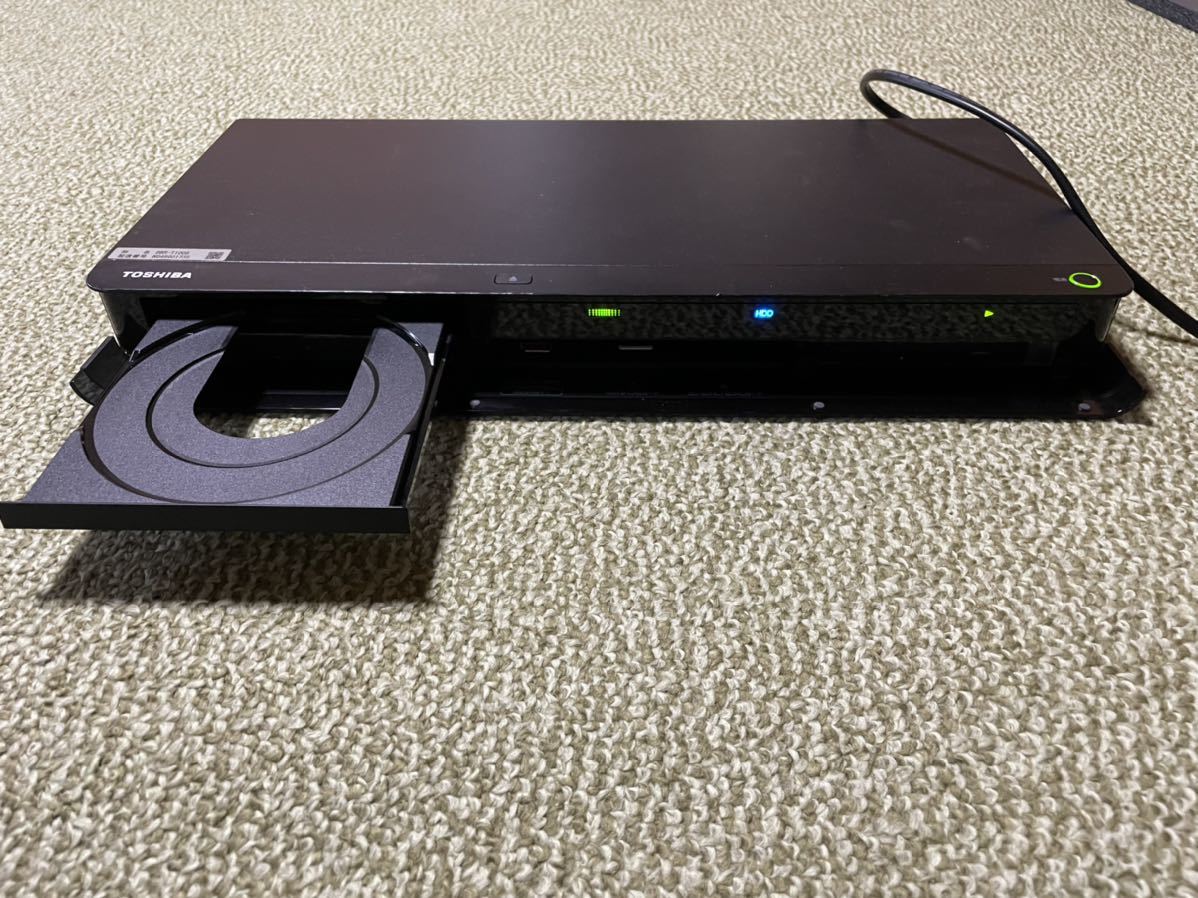 ジャンク品 TOSHIBA 東芝 ブルーレイレコーダー REGZA DBR-T1008 2019