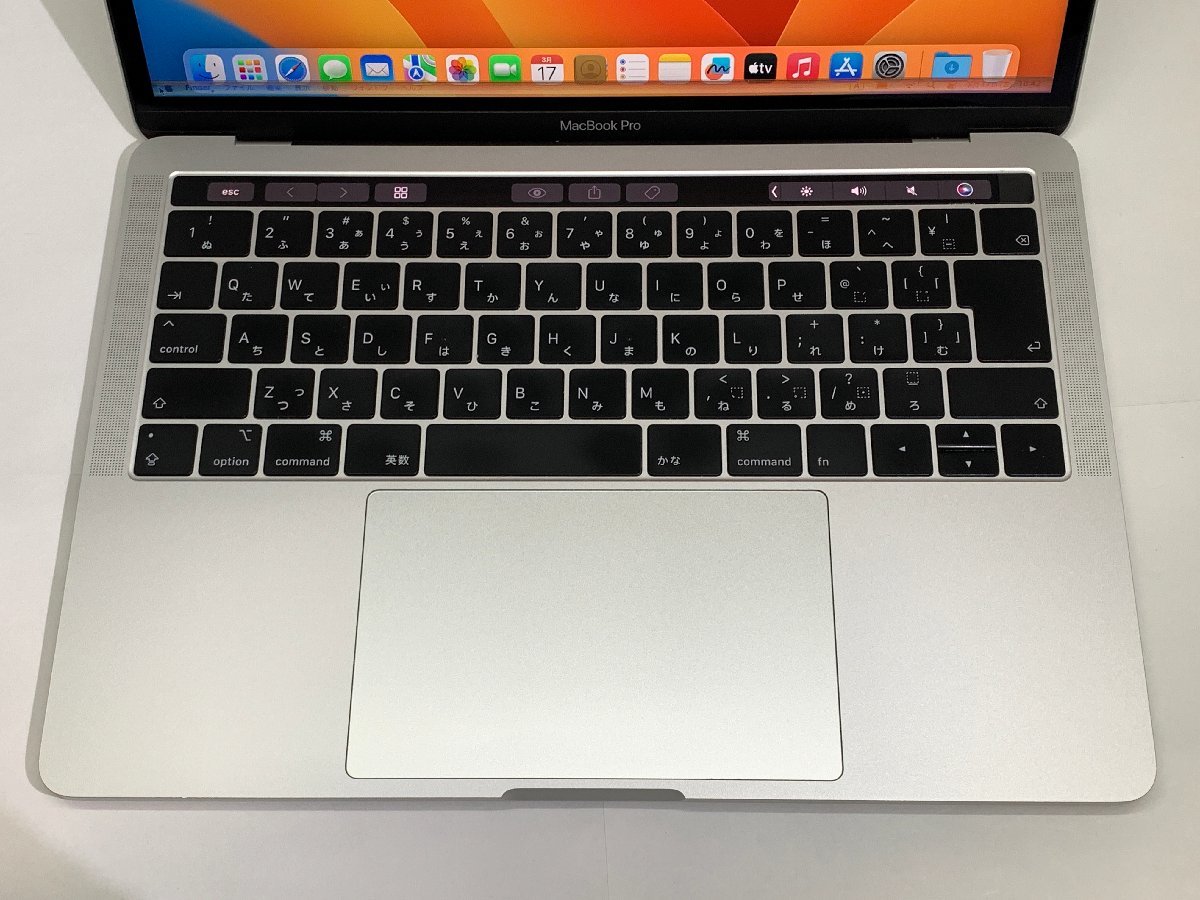 MacBook Pro A1989 (13インチ， 2019，Four Thunderbolt 3ports